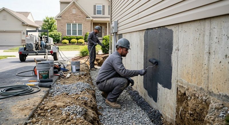 Basement Foundation Sealing in Fredericksburg, VA