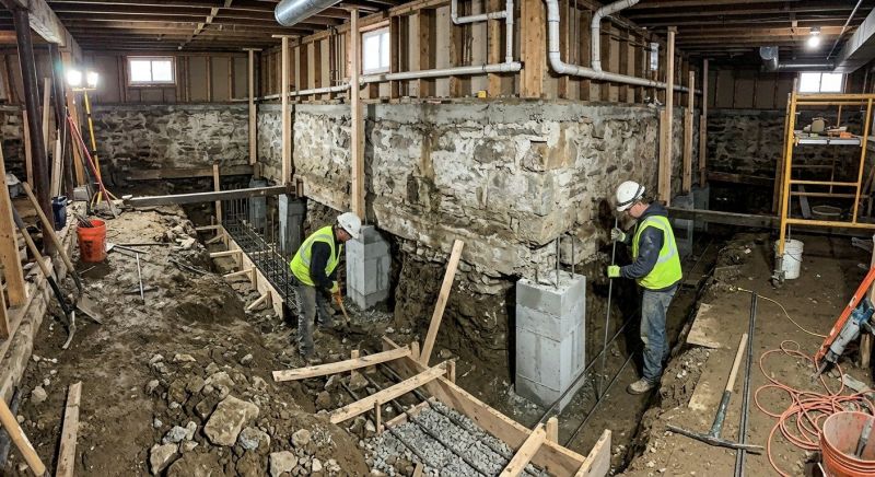 House Underpinning in Fort Collins, CO