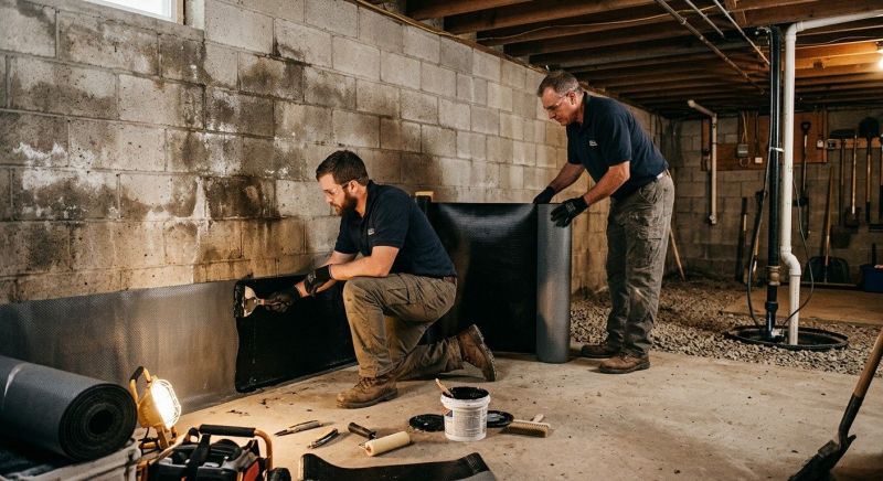 Residential Waterproofing in Fredericksburg, VA